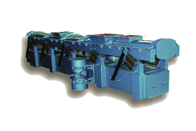 Inertial vibration hot material conveyor